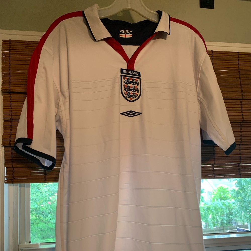 England soccer jersey
